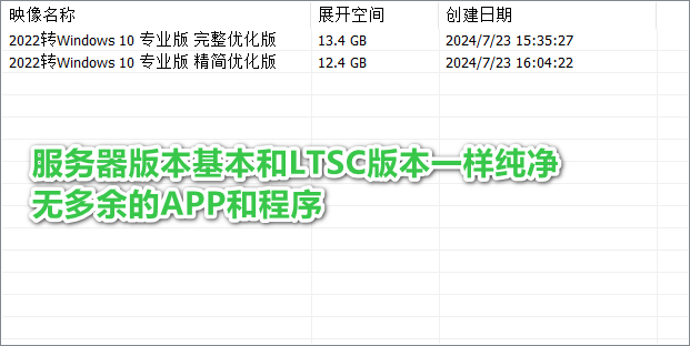 图片[3]-WIN Server2022转客户端（WIN10 专业版-特别版）20240723更新-GT简纯